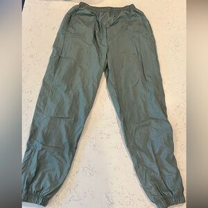 Vintage 90s JCPenney Team USA Olympics Men's Gray Green Jogger Sweats Pants Sz M